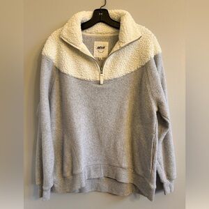 Aerie Quarter Zip sweatshirt, oversized, like new, xxs